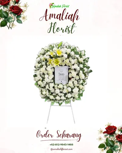 Krans Bunga Duka Cita di Selumbung